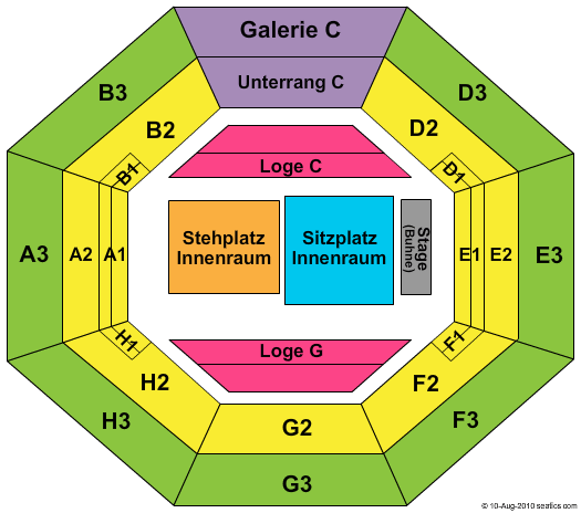 Gerry Weber Stadion Seating Chart